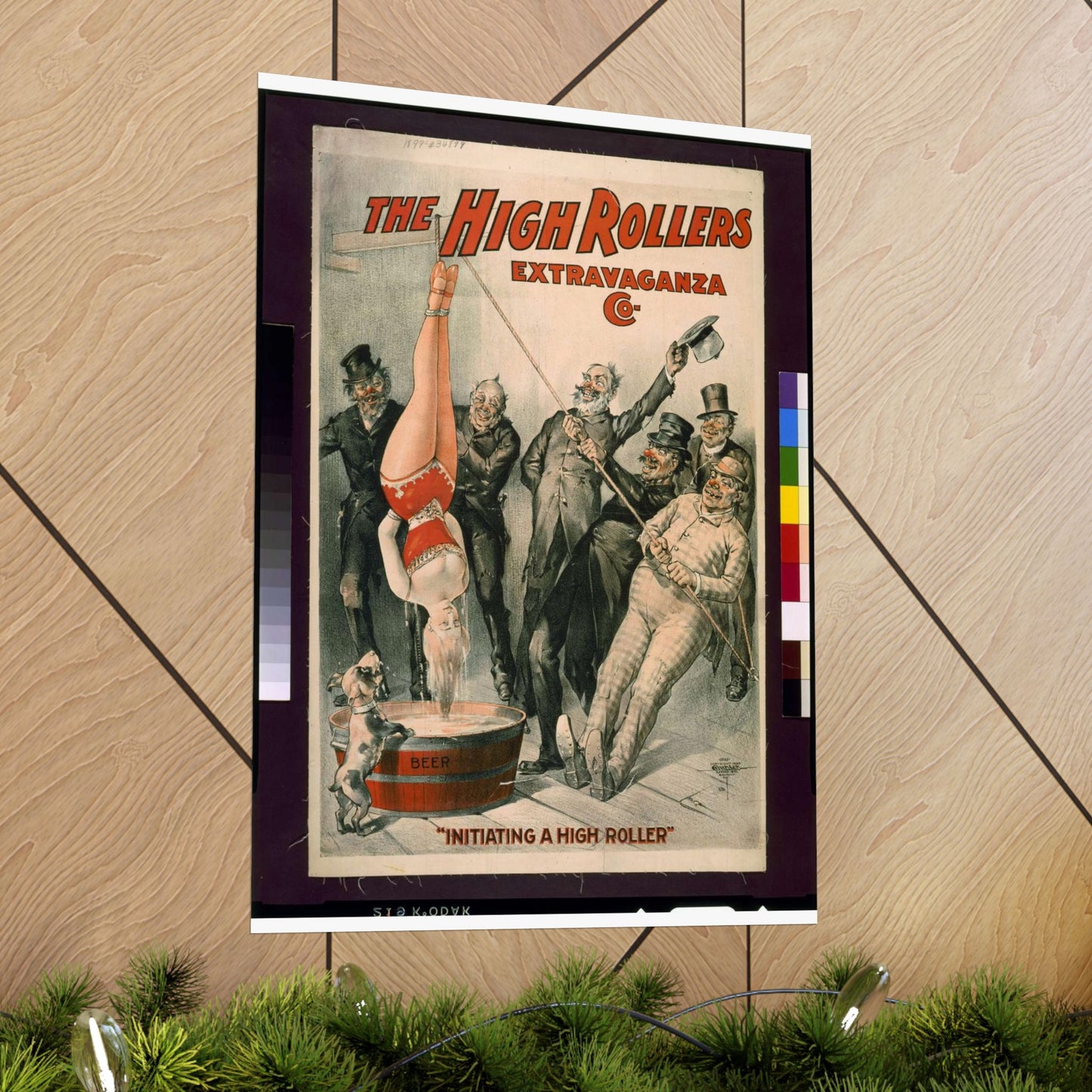 The High Rollers Extravaganza Co. High Quality Matte Wall Art Poster for Home, Office, Classroom