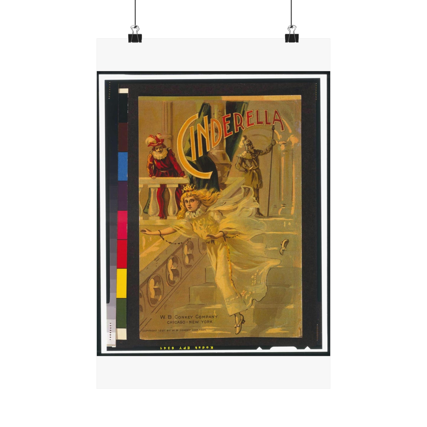 Cinderella / /W.B. Conkey Company, Chicago-New York. High Quality Matte Wall Art Poster for Home, Office, Classroom