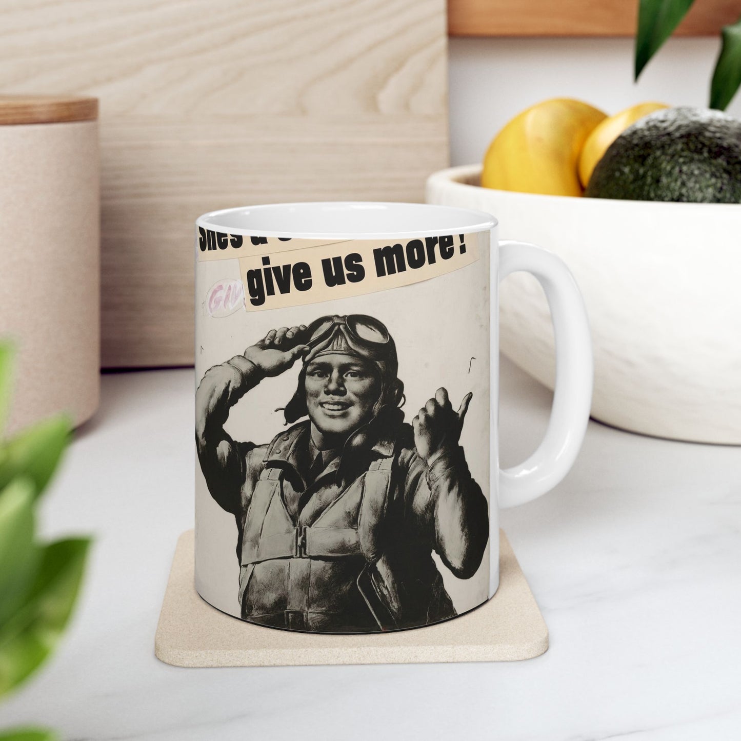 She's a swell plane - give us more!  MORE PRODUCTION [Riggs] Beautiful Novelty Ceramic Coffee Mug 11oz