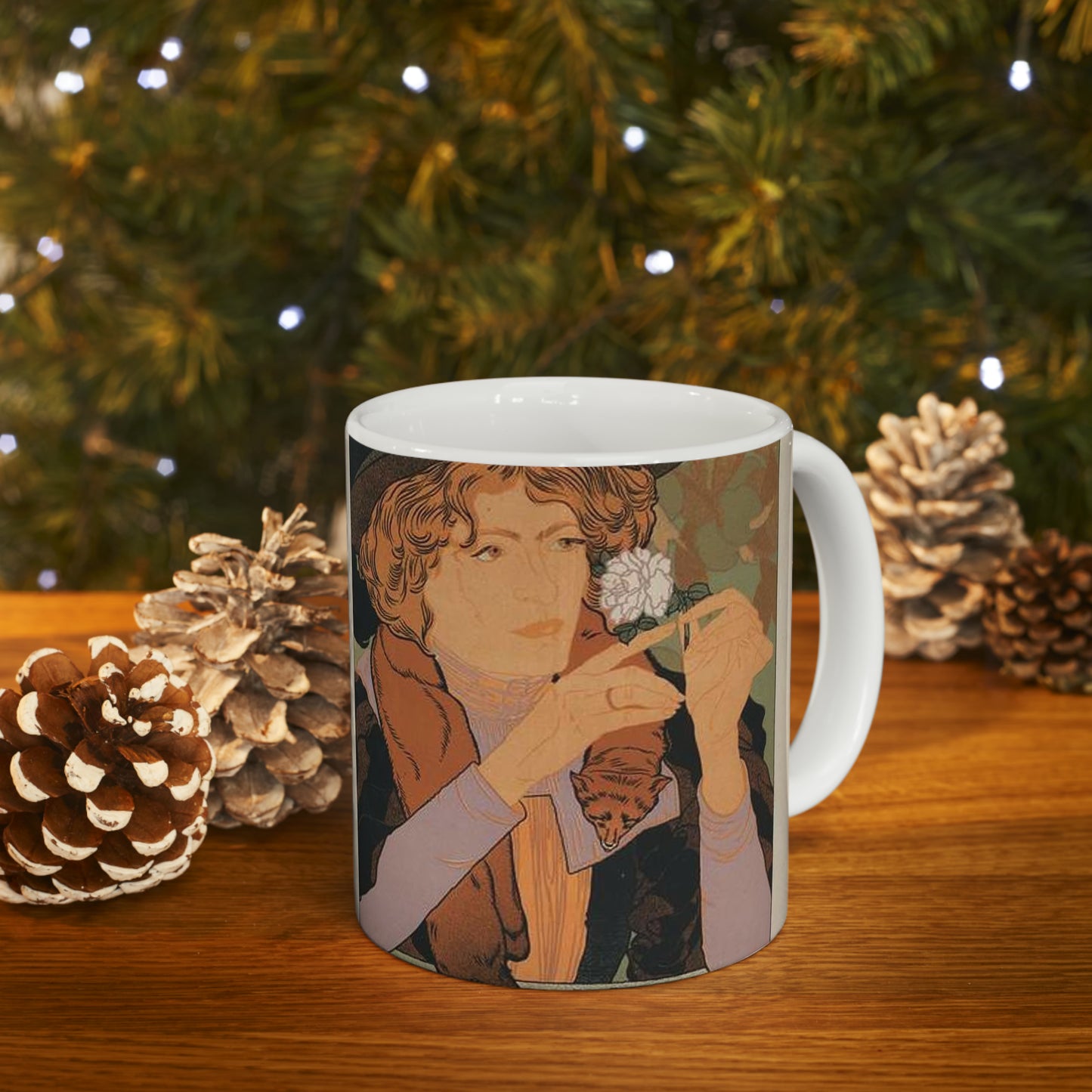 Affiche pour le Salon des Cent, "5e Exposition d'Art". Beautiful Novelty Ceramic Coffee Mug 11oz