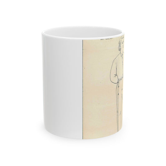 Patent Case File No. 139,121, Improvement in Fastening Pocket Openings, Inventor- Jacob W. Davis - DPLA - afb017b06366ded5b3d9735cb413b735 (page 28) Beautiful Novelty Ceramic Coffee Mug 11oz