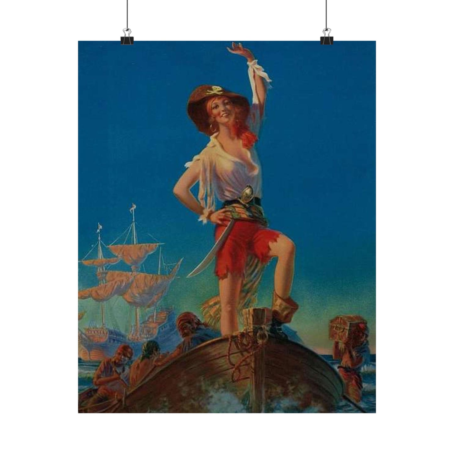 Bringing Home the Treasure by Edward Mason Eggleston High Quality Matte Wall Art Poster for Home, Office, Classroom