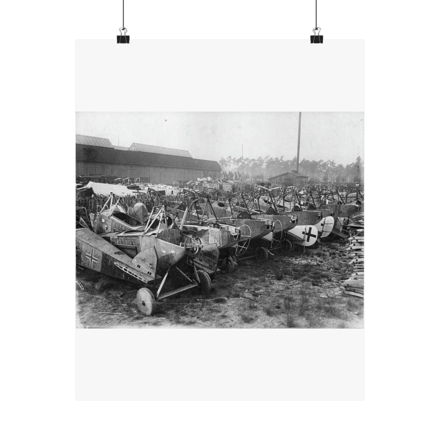 A-desolated-view-of-hundreds-of-machines-already-destroyed-pho-142340850679 High Quality Matte Wall Art Poster for Home, Office, Classroom