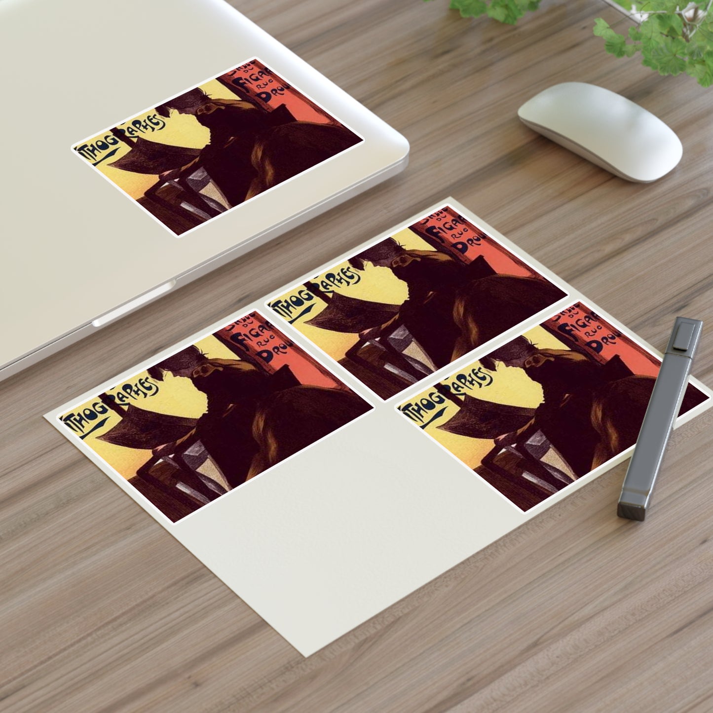 Affiche pour la "2e Exposition des Peintres-Lithographes". Laminated UV Protective Vinyl Stickers