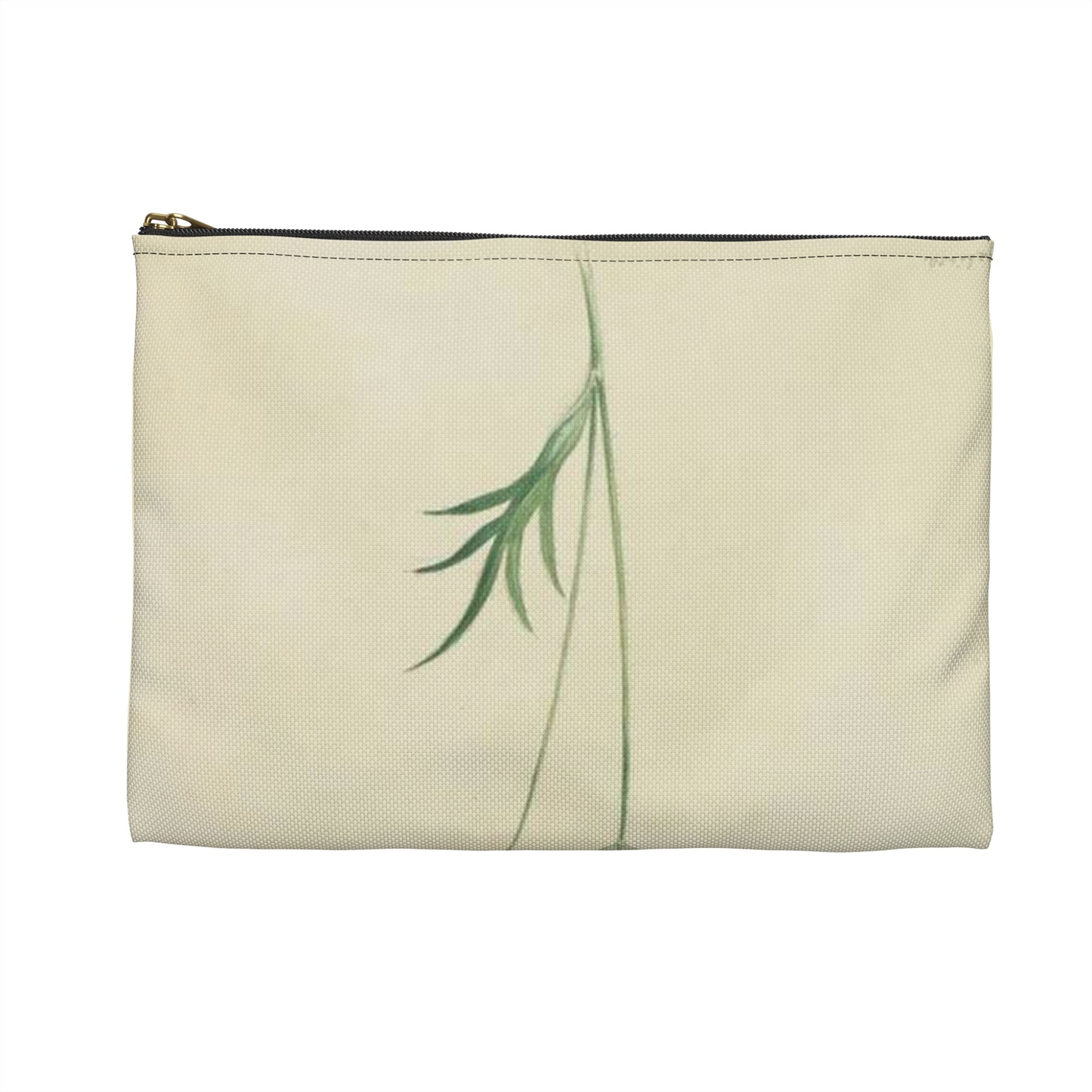 Scabiosa by Lydia Penrose Large Organizer Pouch with Black Zipper