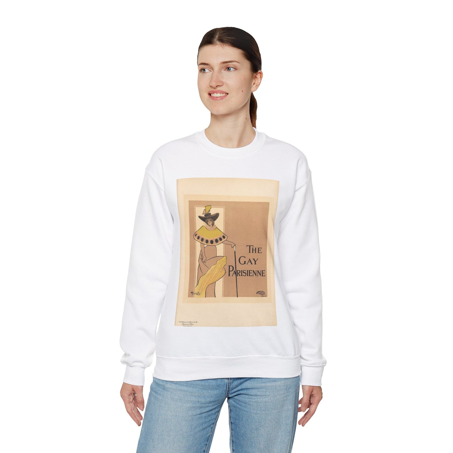 Maîtres de l'affiche V 2 - Pl 96 - Fred Hyland - Leigh Ellis White Heavy Blend Adult Crew Neck SweatShirt