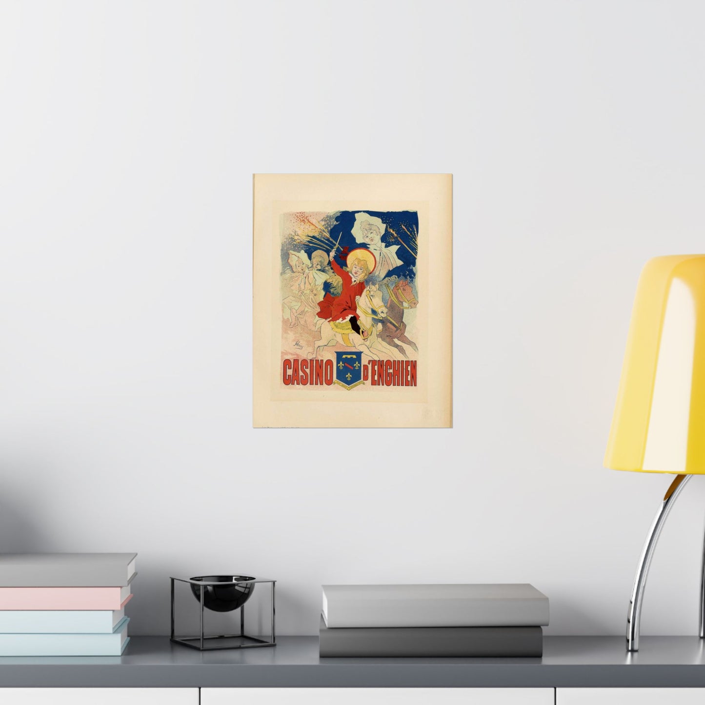 Maîtres de l'affiche V 3 - Pl 129 - Jules Chéret High Quality Matte Wall Art Poster for Home, Office, Classroom