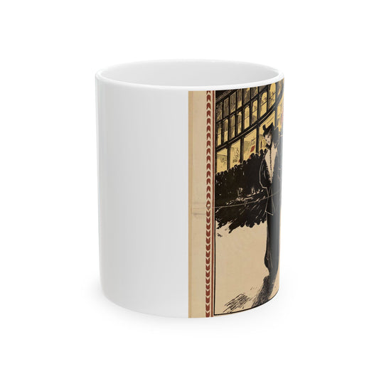 The post express, holiday number Beautiful Novelty Ceramic Coffee Mug 11oz