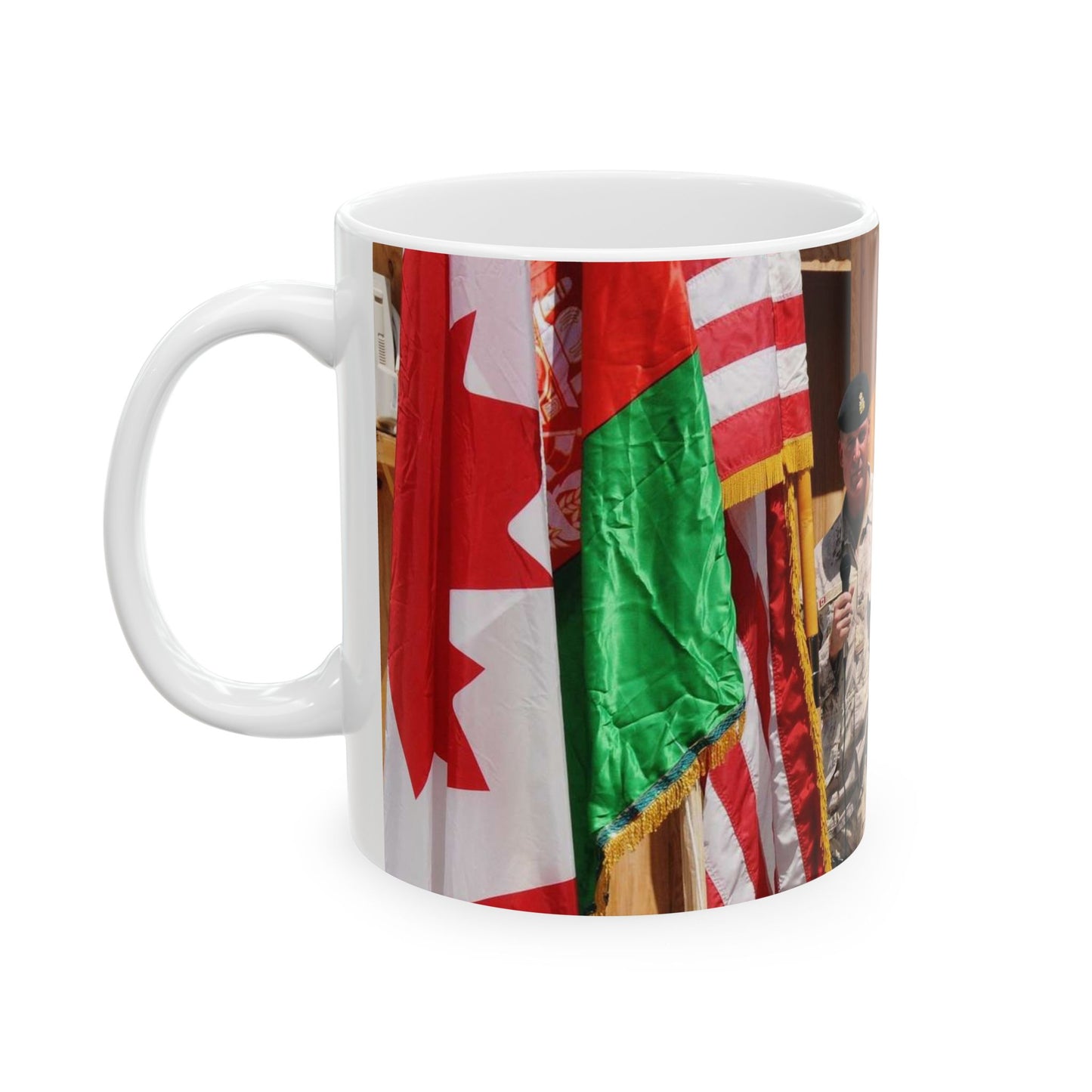 Maj. Gen. Dean J. Milner honors the accomplishments Beautiful Novelty Ceramic Coffee Mug 11oz