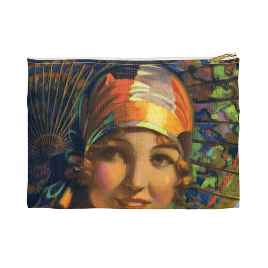 Miss Universe by Edward Mason Eggleston, 1933 Large Organizer Pouch with Black Zipper