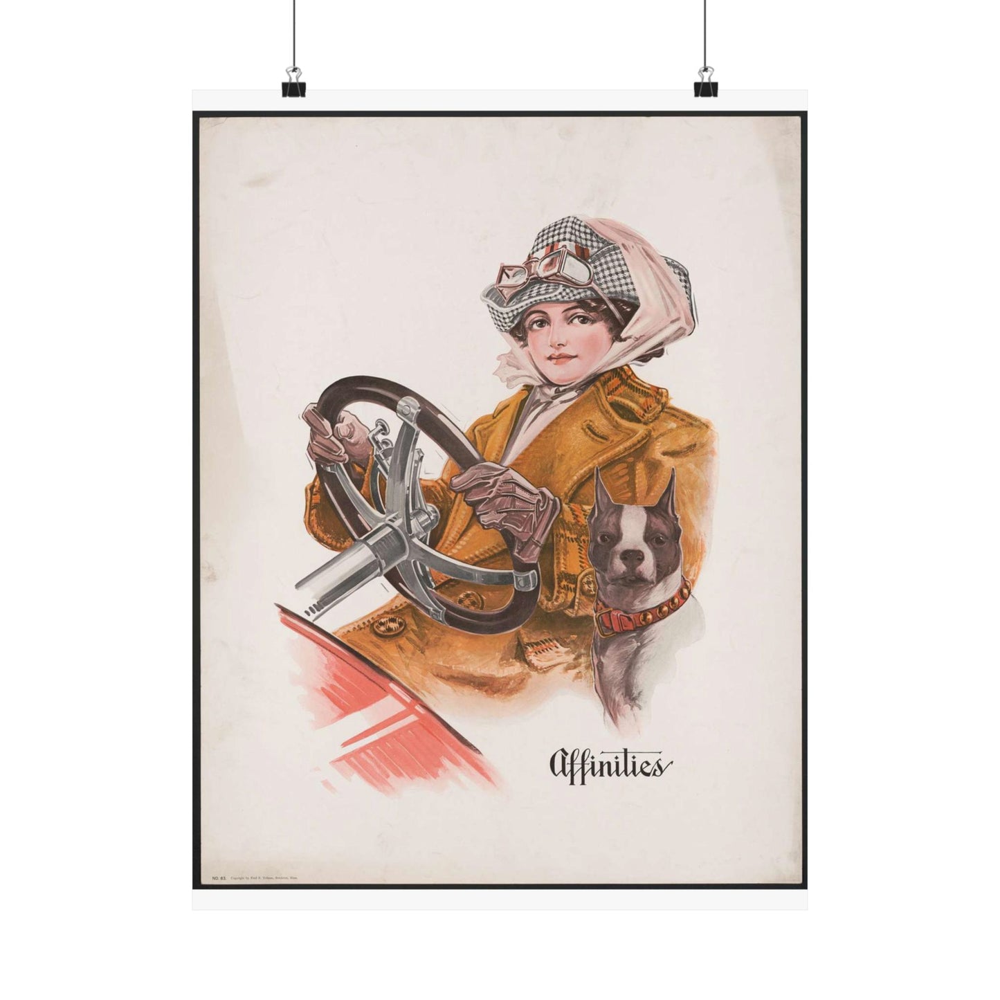 Affinities - Print, Library of Congress collection High Quality Matte Wall Art Poster for Home, Office, Classroom