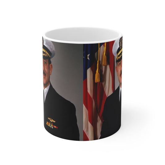 Commander Joel M. Greenberg, USN (covered) Ceramic Mug 11oz
