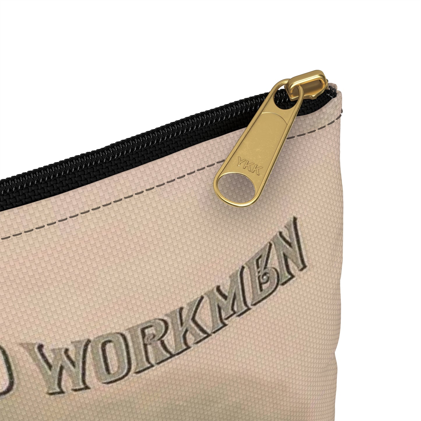 Ancient order of United Workmen, purity, education, elevation of mankind Large Organizer Pouch with Black Zipper