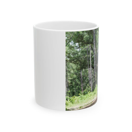 1st Lt. Jamieson Barnes an officer with Headquarters, Beautiful Novelty Ceramic Coffee Mug 11oz