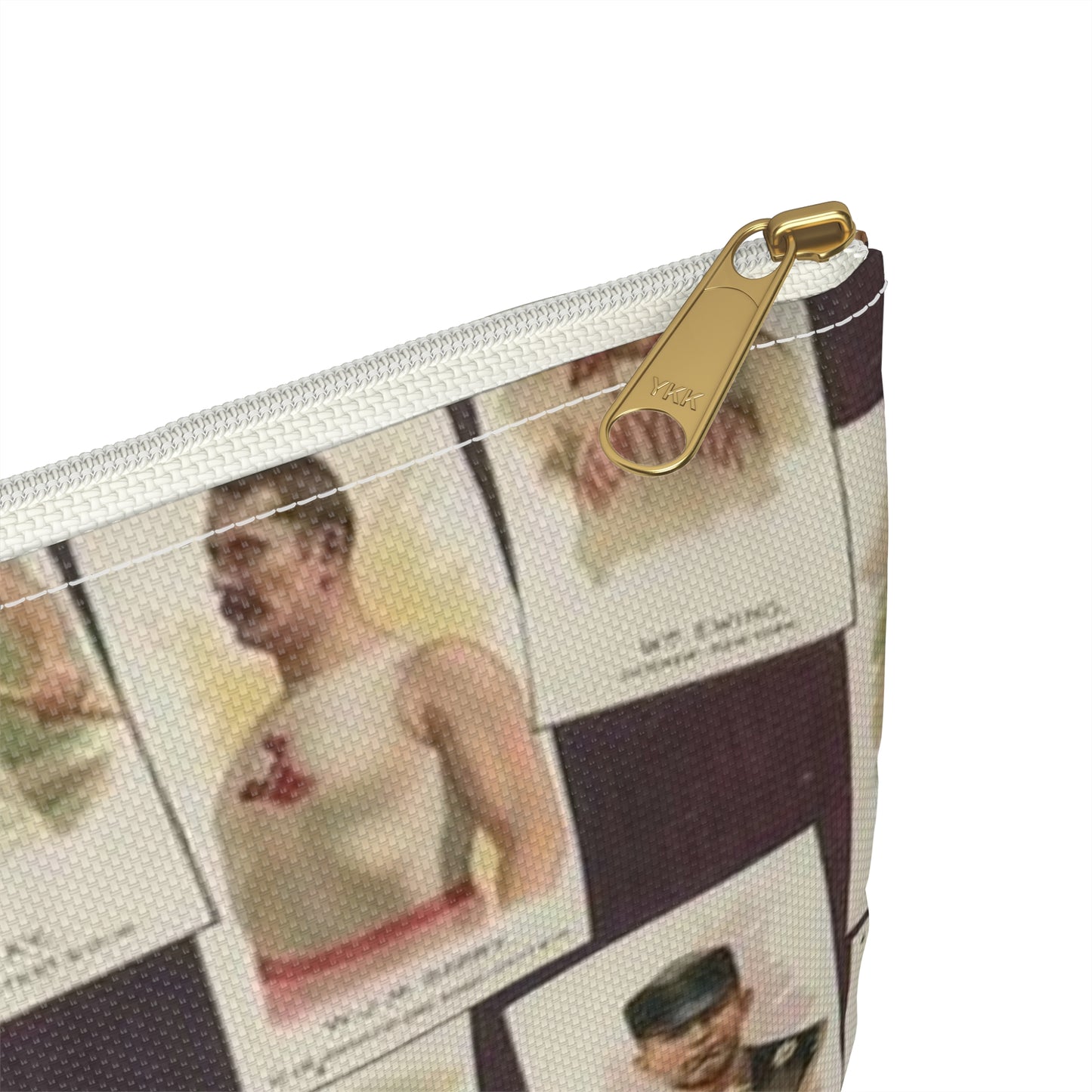 Allen & Ginter. Richmond, Virginia Richmond straight cut no. 1 cigarettes Virginia brights. The worlds champions second series Large Organizer Pouch with Black Zipper
