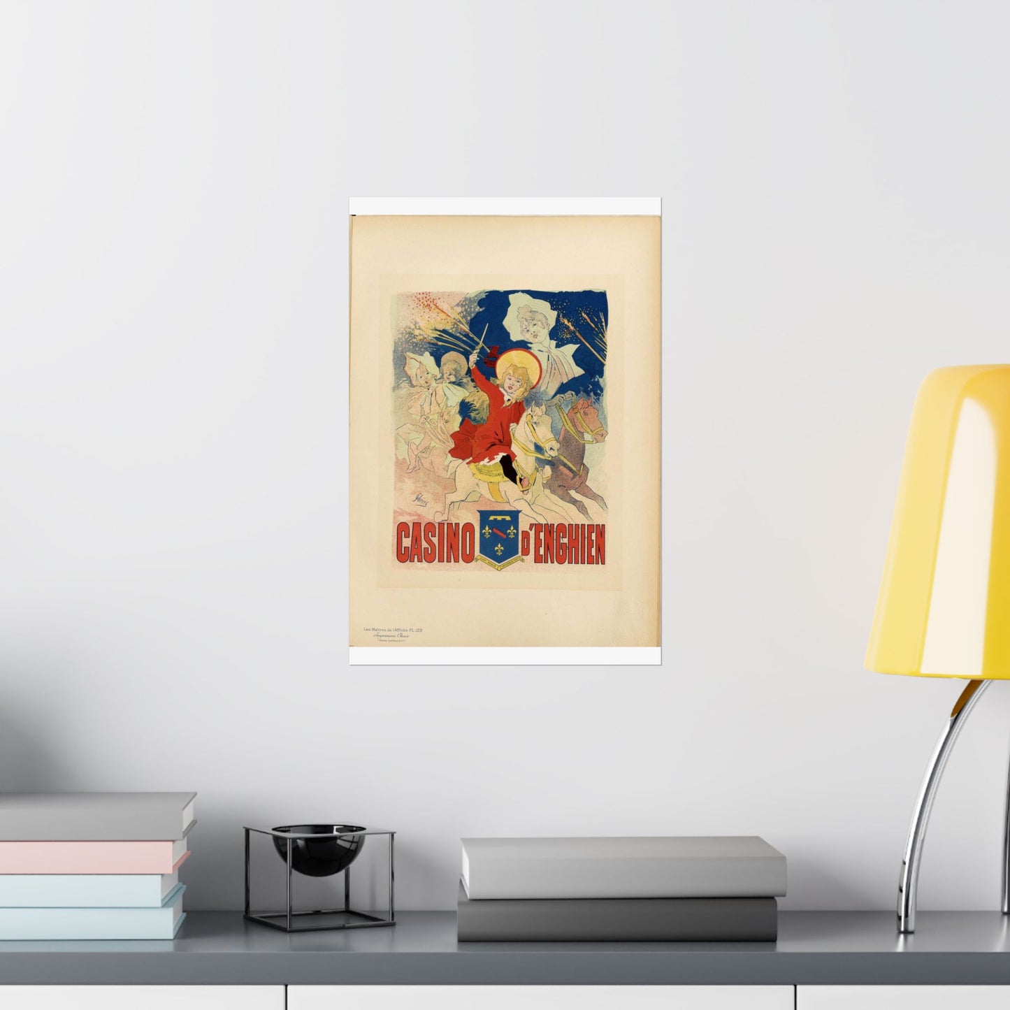 Maîtres de l'affiche V 3 - Pl 129 - Jules Chéret High Quality Matte Wall Art Poster for Home, Office, Classroom