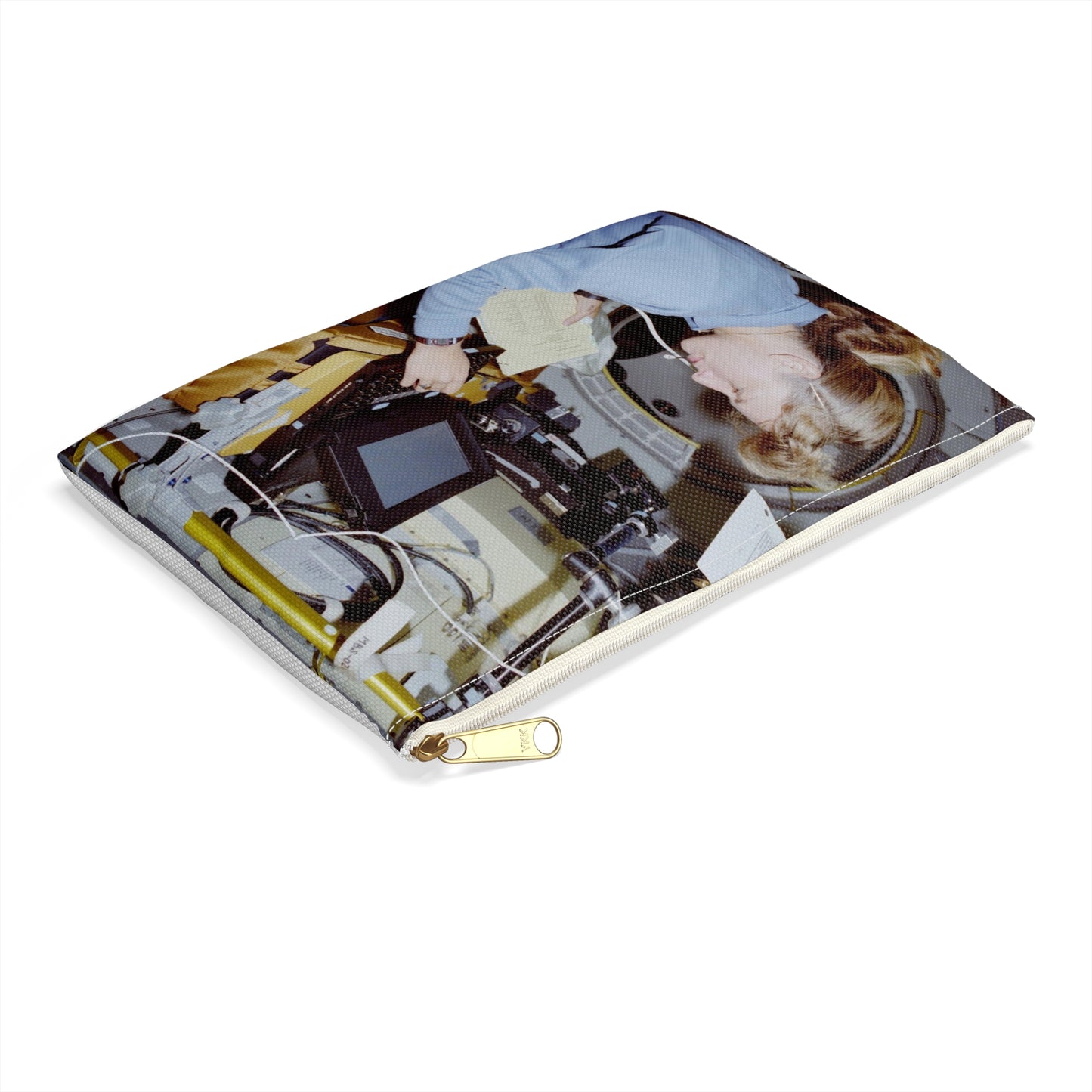 S47-238-020 - STS-047 - Public domain NASA photogrpaph Large Organizer Pouch with Black Zipper