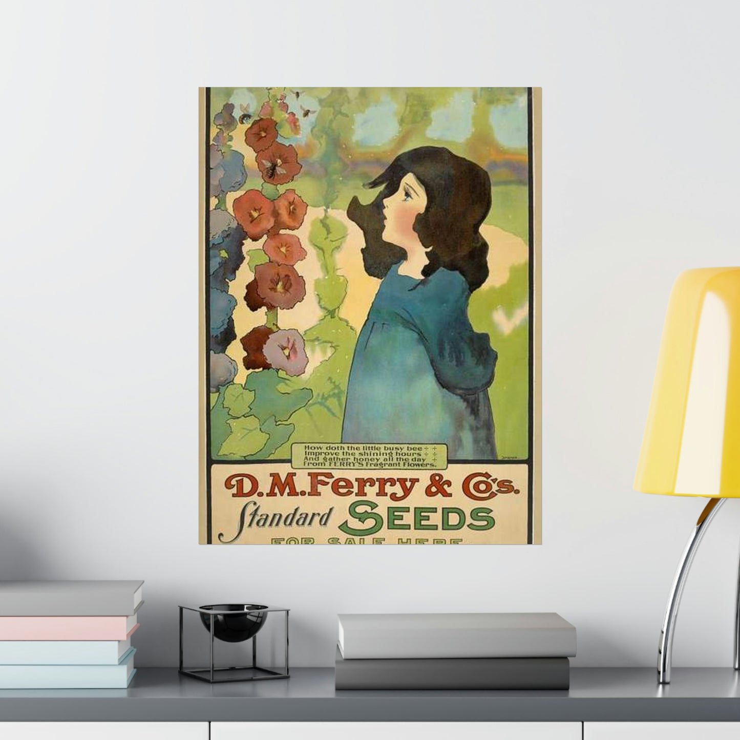 D. M. Ferry & Co's. standard seeds. High Quality Matte Wall Art Poster for Home, Office, Classroom