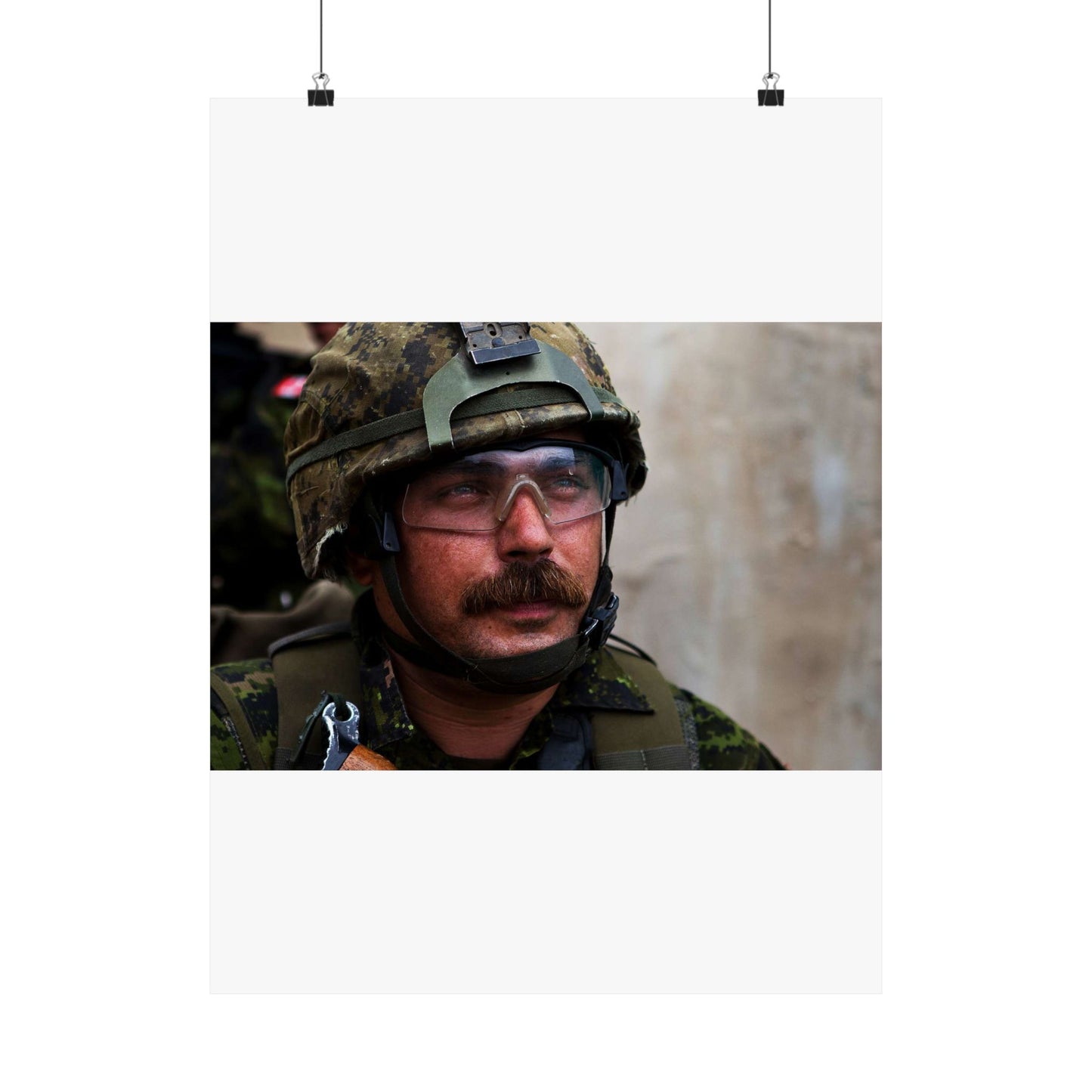 Cpl. Dean Disotell, a heavy-machine gunner with Company High Quality Matte Wall Art Poster for Home, Office, Classroom