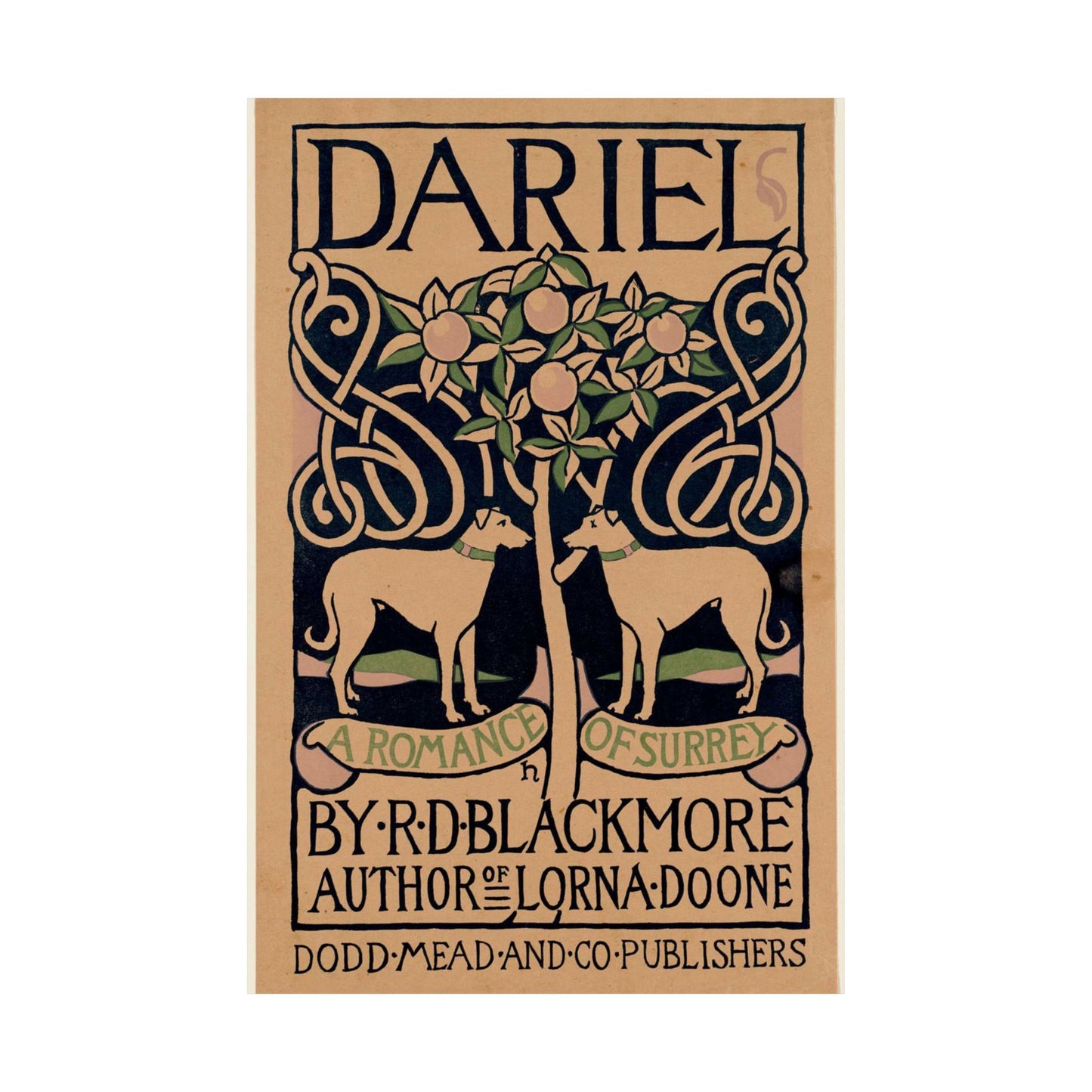 Dariel, a romance of Surrey, by R. D. Blackmore High Quality Matte Wall Art Poster for Home, Office, Classroom