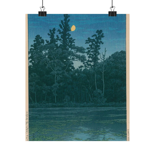 NDL-DC 2586549-32 Kawase Hasui S05 crd High Quality Matte Wall Art Poster for Home, Office, Classroom