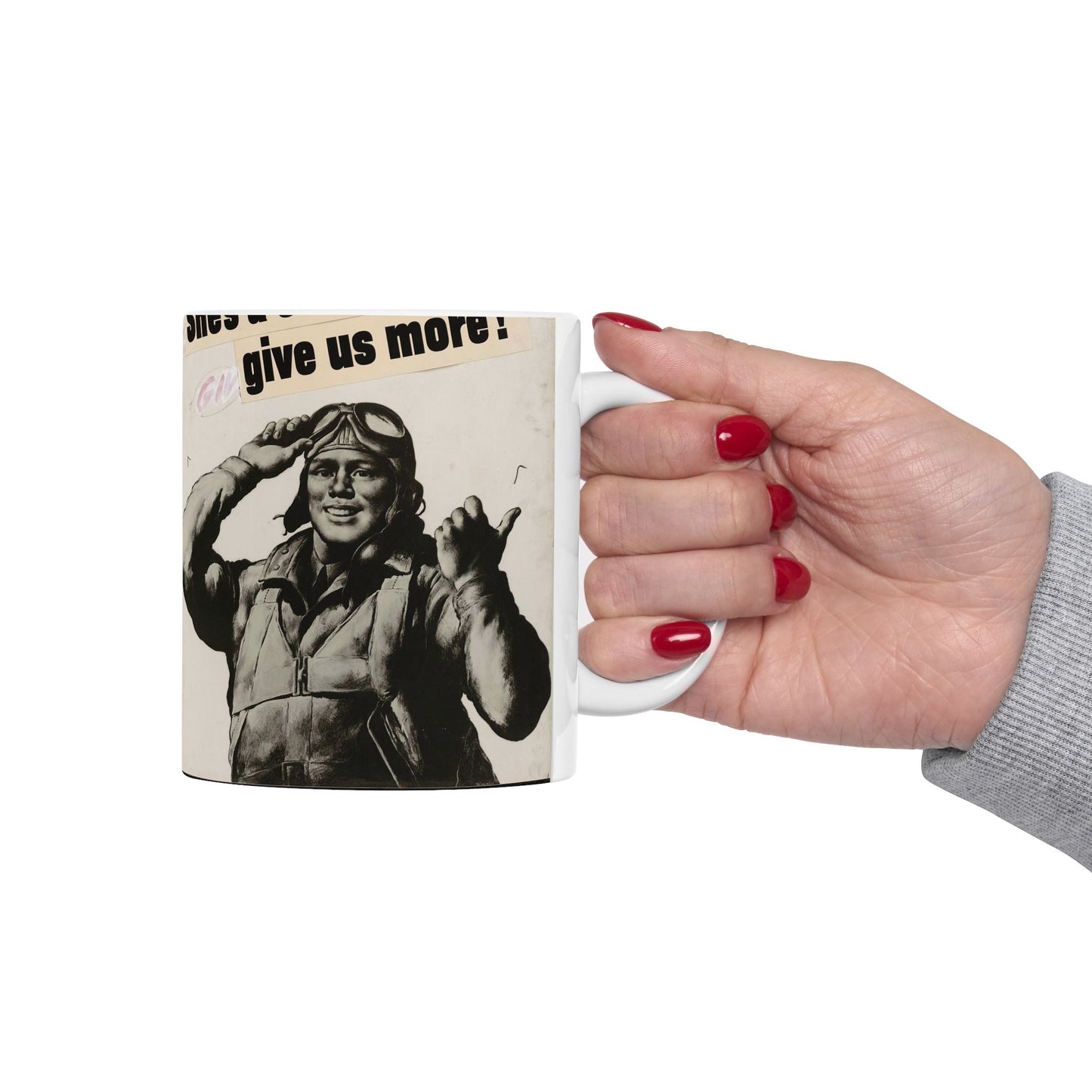 She's a swell plane - give us more!  MORE PRODUCTION [Riggs] Beautiful Novelty Ceramic Coffee Mug 11oz