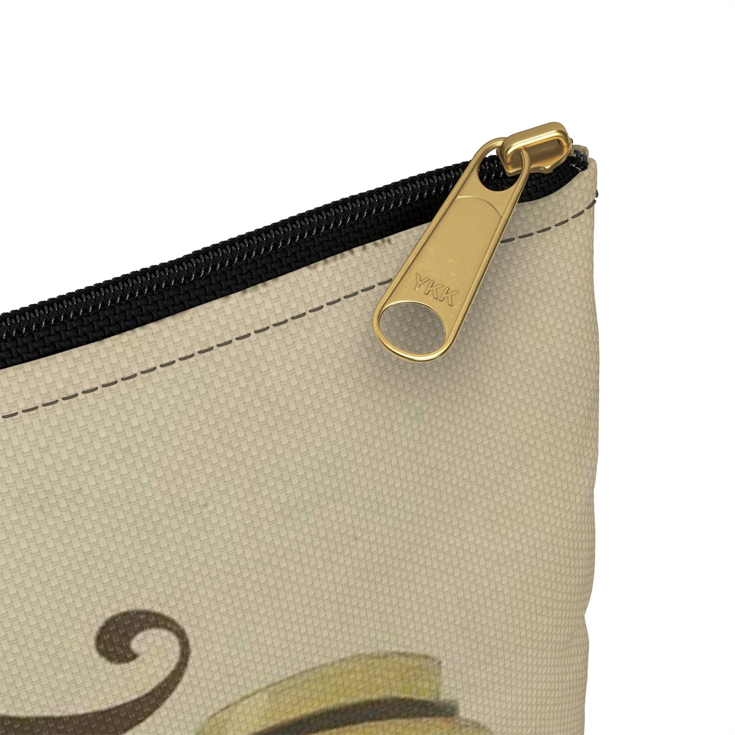 What are the wild wives saying? / W.E. Hill '13. Large Organizer Pouch with Black Zipper