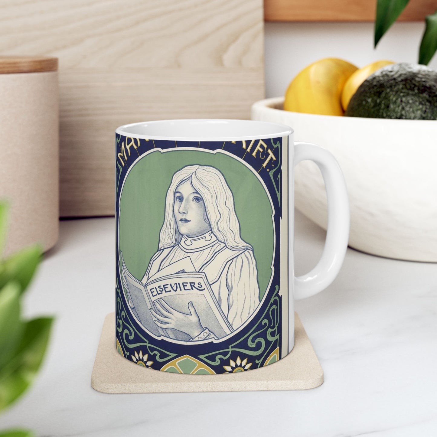 Elseviers Geïllustreerd Maandschrift. Tijdschrift voor kunst en letteren., RP-P-1939-926 Beautiful Novelty Ceramic Coffee Mug 11oz