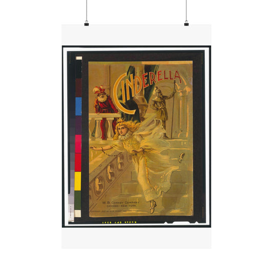 Cinderella / /W.B. Conkey Company, Chicago-New York. High Quality Matte Wall Art Poster for Home, Office, Classroom